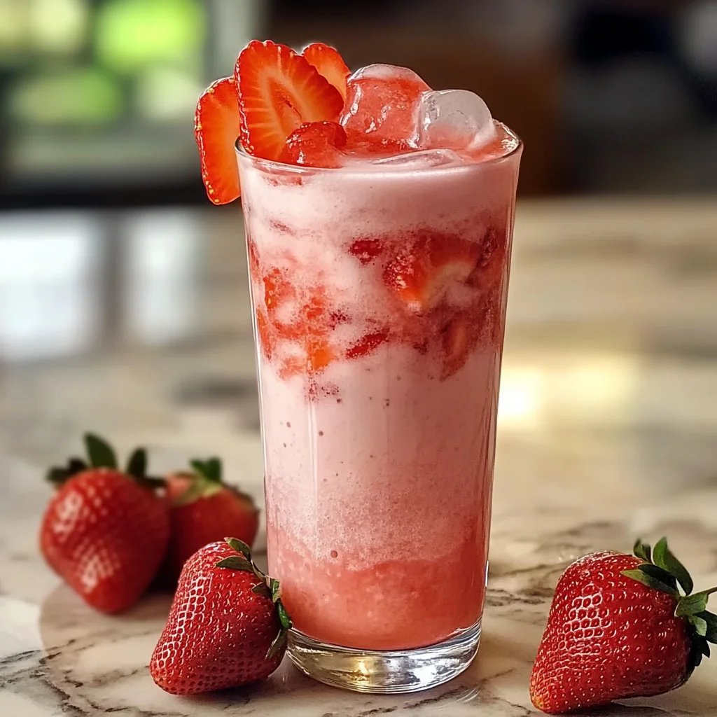 Simple Strawberry Agua Fresca - Alrightwithme