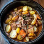 Slow Cooker Lamb Hotpot