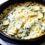Slow Cooker Spinach Artichoke Dip