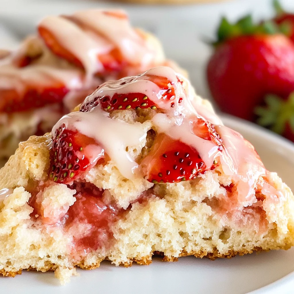 Strawberry Scones