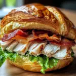 Turkey Bacon Chicken Croissant