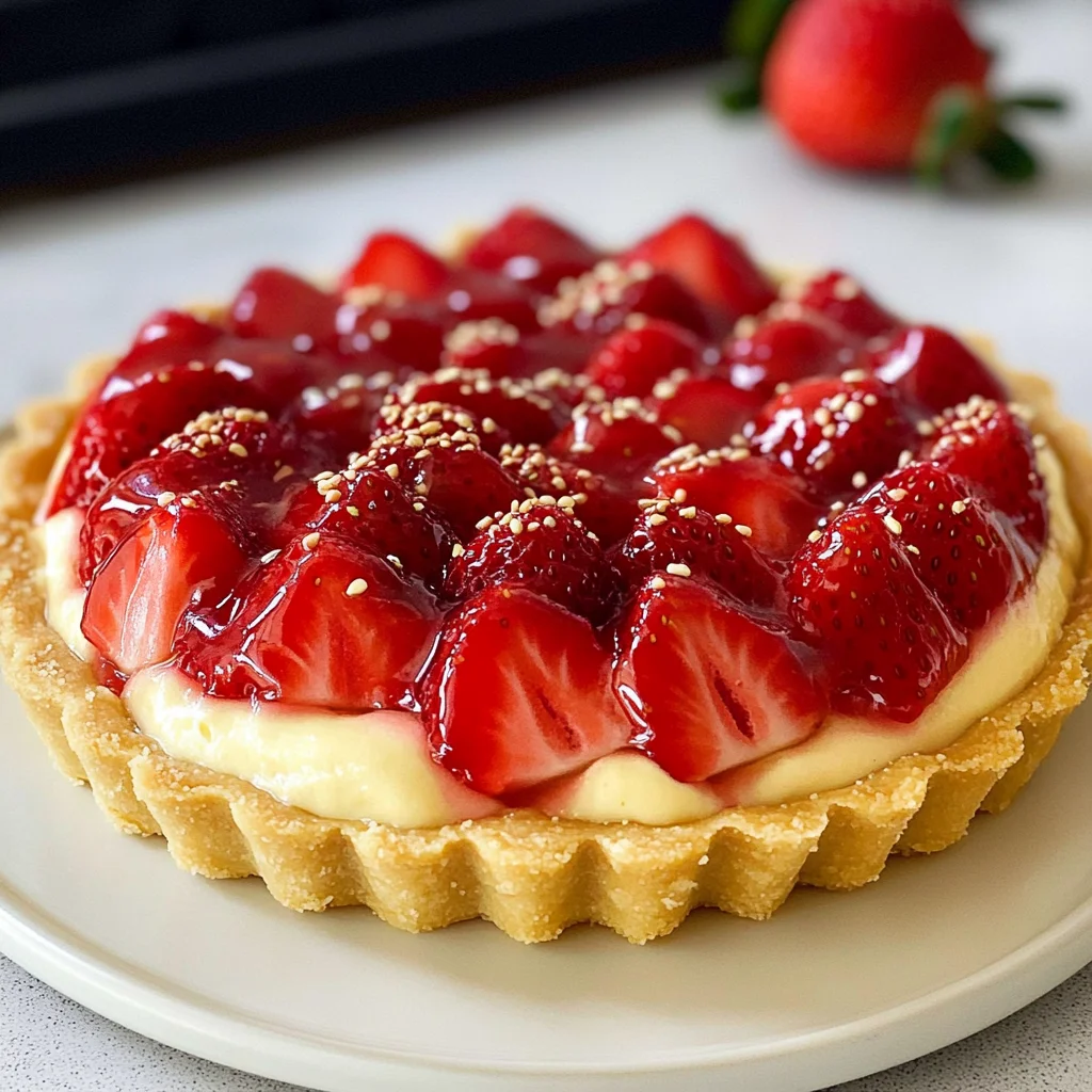 strawberry tart