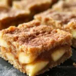 Apple Snickerdoodle Bars