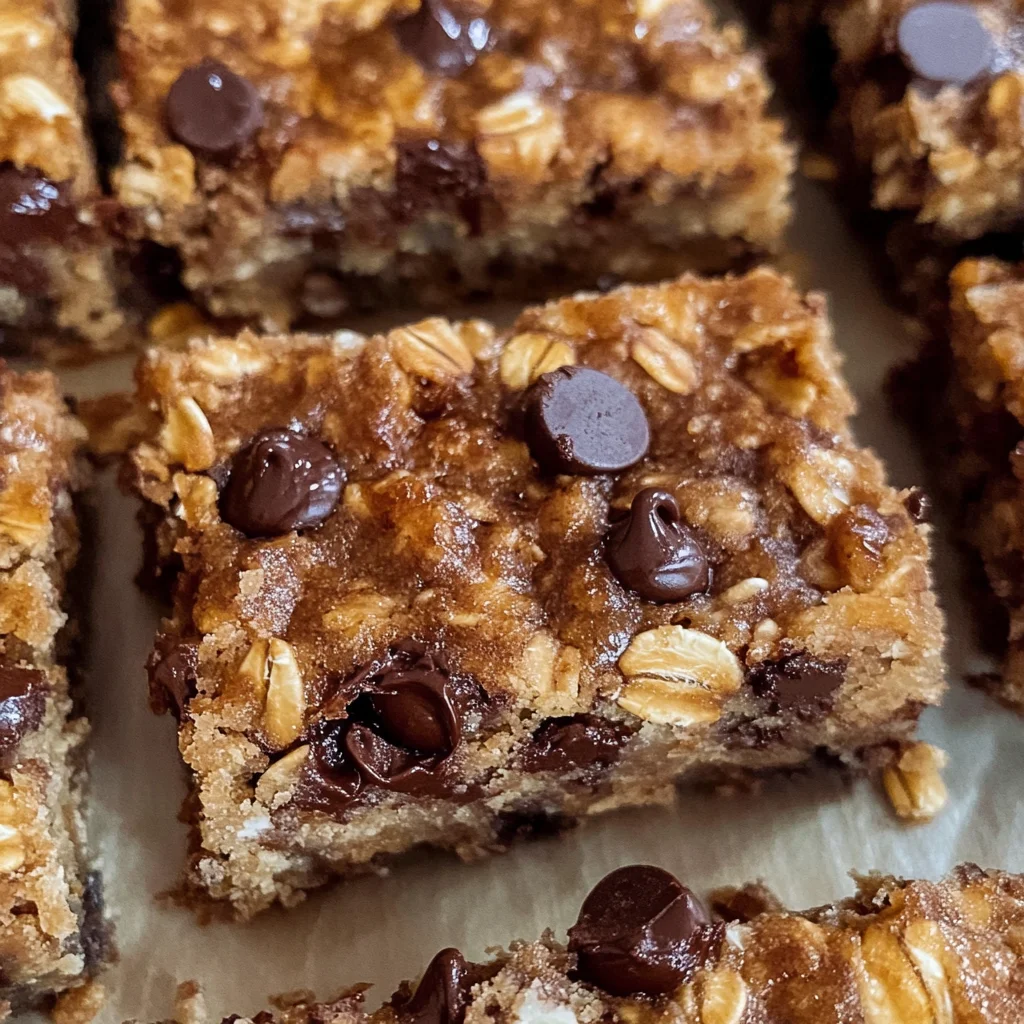 Banana Oatmeal Bars