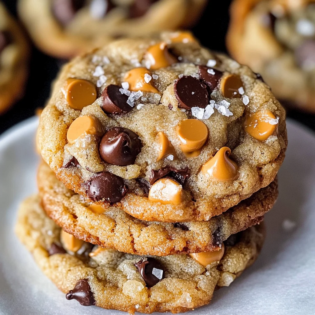 Best Ever Butterscotch Chocolate Chip Cookies (with Sea Salt)