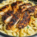Blackened Cajun Chicken Alfredo