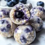 Blueberry Cheesecake Protein Bites