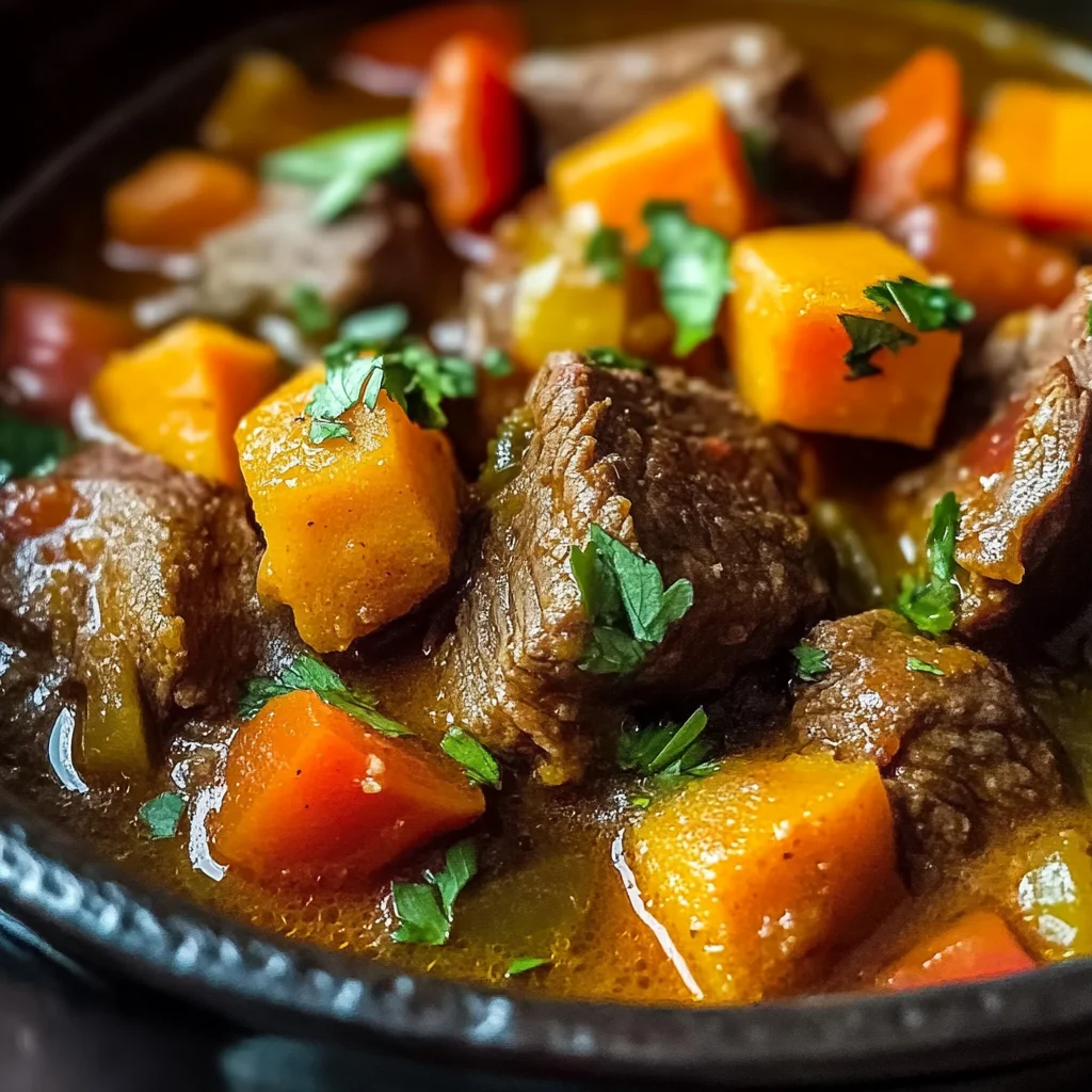 Caribbean beef Stew