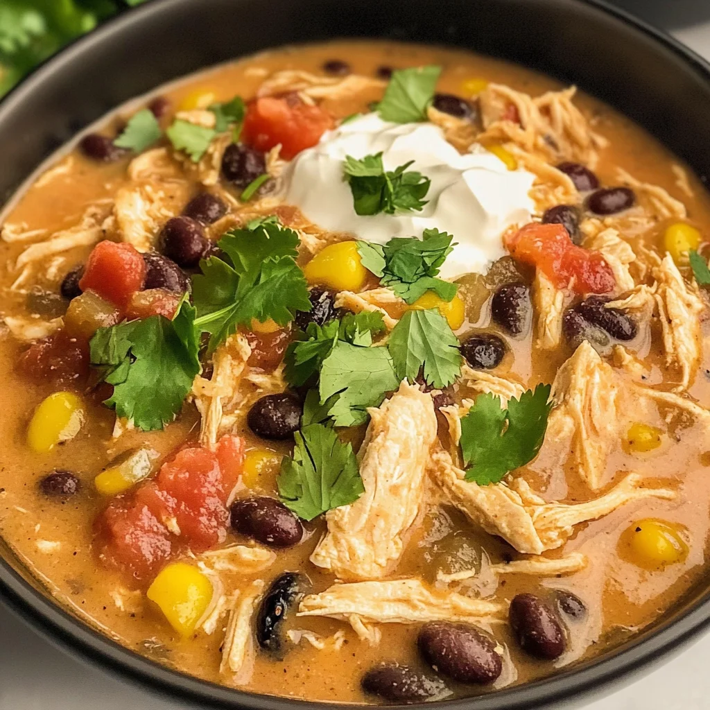 Crock pot cream cheese chicken chili recipe
