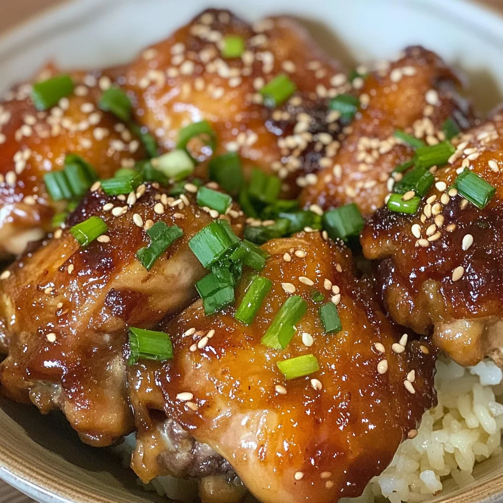 Easy Soy Garlic Chicken Thighs