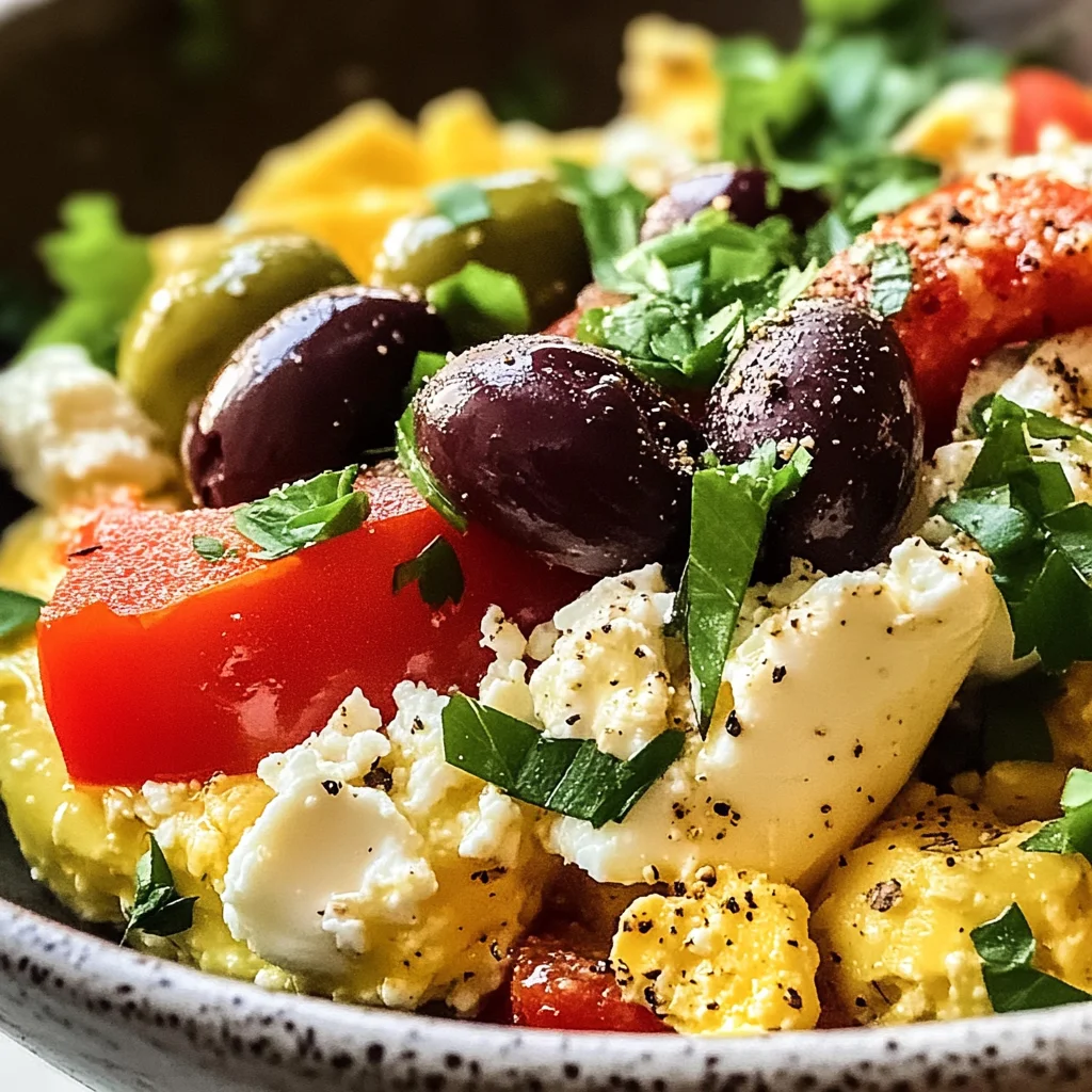 Homemade Mediterranean Breakfast Bowls - Homefoodkitchen