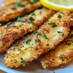 Lemon Garlic Parmesan Chicken Tenders