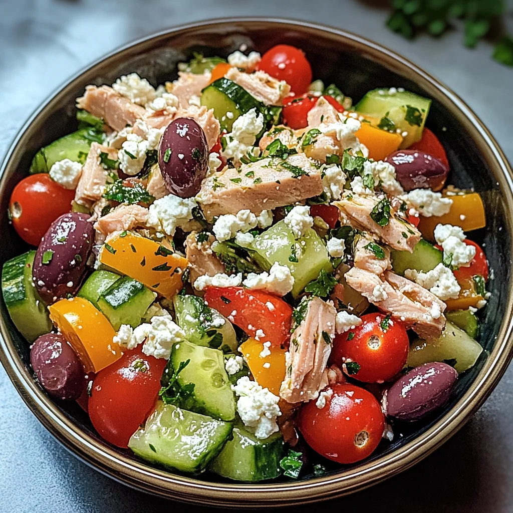 Mediterranean Tuna Salad