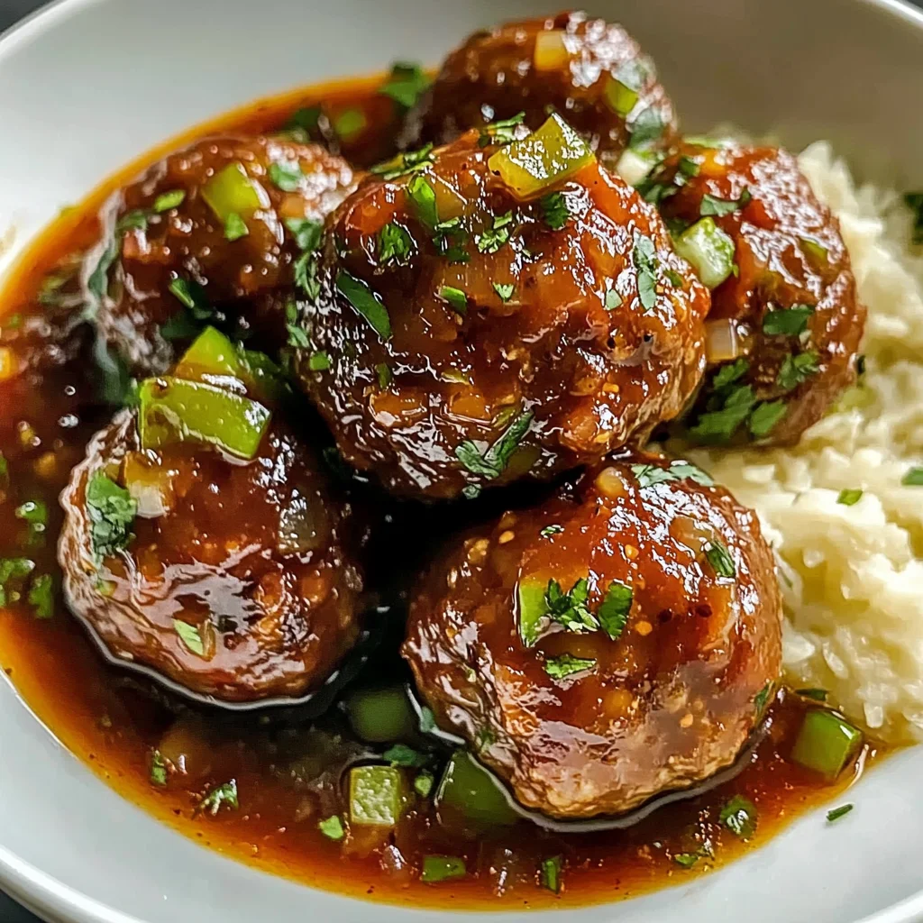 Savory Meatloaf Meatballs