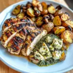 Spicy Greek Garlic Chicken with Crispy Potatoes
