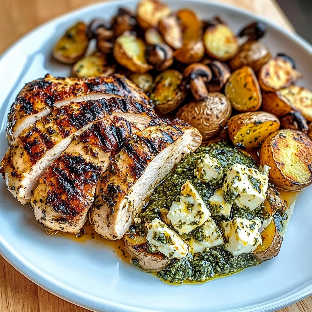Spicy Greek Garlic Chicken with Crispy Potatoes
